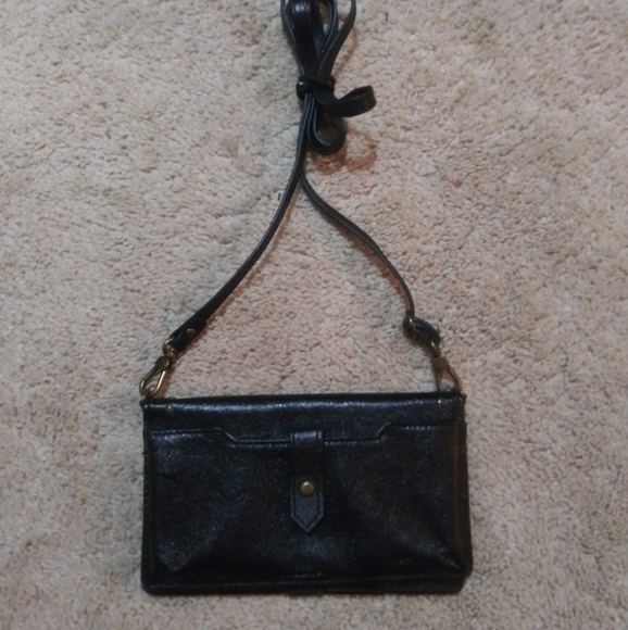 "the sak" black leather walled - Picture 2 of 4